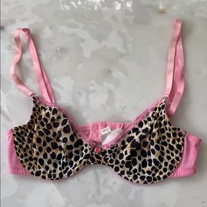 D&G dolce gabbana leopard bra
